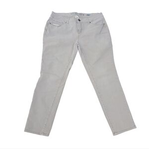 Faded Glory Jeans 14 Ultimate Skinny Khaki Beige Tan Brown Woman Stretch…